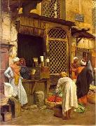 unknow artist Arab or Arabic people and life. Orientalism oil paintings  489 painting